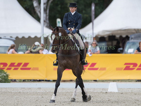 SERENA MCGREGOR (GBR) AND PARC DIAMON LUX
