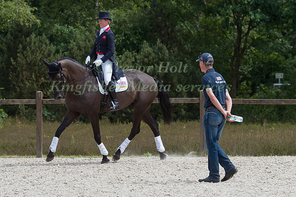 NICOLA WILSON (GBR) AND BULANA