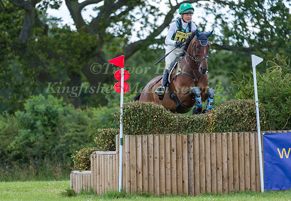 Kathryn   Robinson (CAN) riding Cooley Eclipse