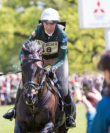 Aoife Clark (IRL) riding Vaguely North