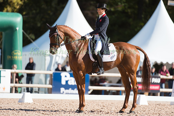 Sara Bullimore of Great Britain riding Lilly Corinne