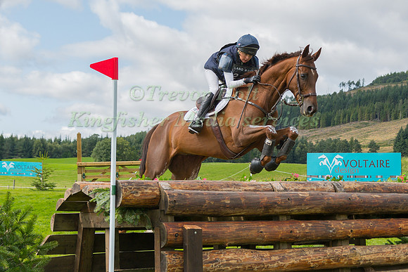 LOUISE HARWOOD (GBR) AND OMARD MICKEY TWO