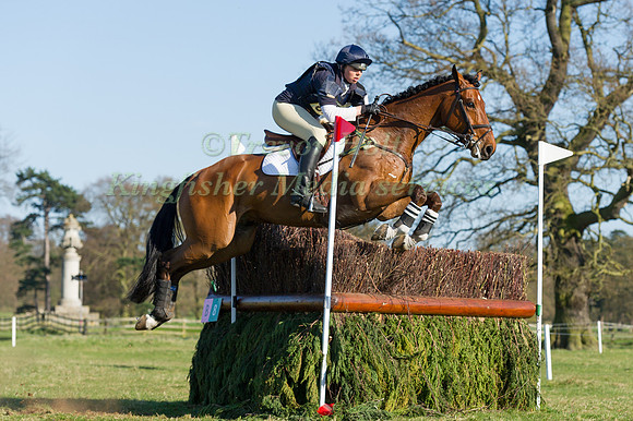 Jessica McKie riding Ask the Boss