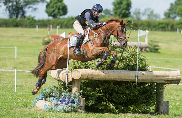 Piggy French (GBR) riding Morswood