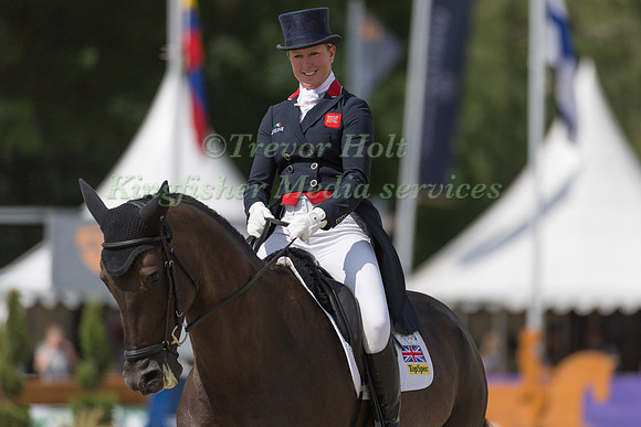 NICOLA WILSON (GBR) AND BULANA