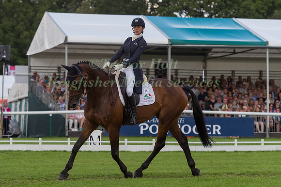 Dee Hankey (GBR) and Chequers Playboy