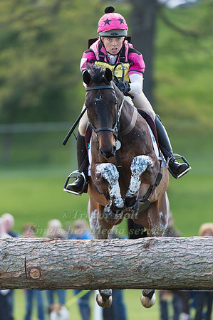 Emma Hyslop-Webb (GBR) riding Waldo III