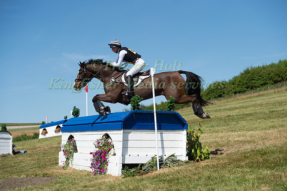 JESSICA WEST (GBR) AND MISTER HIGGINS
