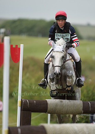 Lucy  Jackson (NZL) riding Bosun II