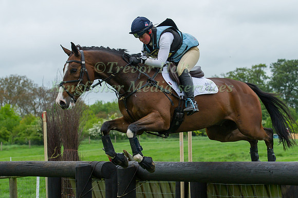 Kitty King (GBR) riding Virage Des Falaises