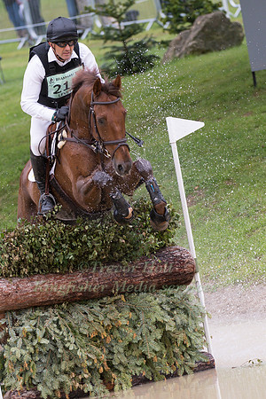 BILL  LEVETT (AUS) AND LASSBAN DIAMOND LIFT TAKING PART IN THE CROSS COUNTRY PHASE OF THE  CIC THREE STAR COMPETITION AT THE 2017 EQUI-TREK BRAMHAM INTERNATIONAL HORSE TRIALS