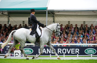Andrew Nicholson (NZL) riding Avebury competing in the dressage test