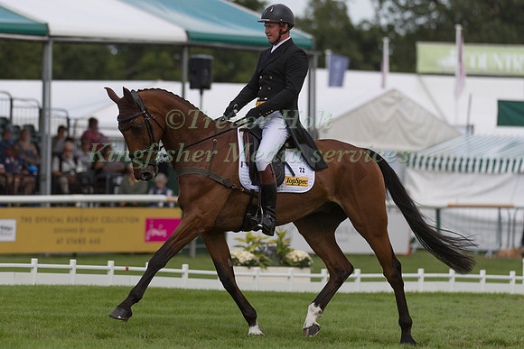 Matthew Heath (GBR) and The Lion