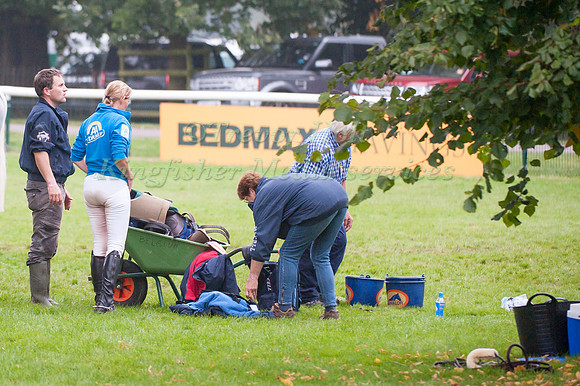 Packing Up after Dressage.NEF