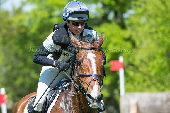 Jeanette Brakewell (GBR) riding Lets Dance