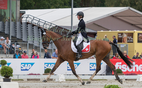 Caroline Gerber (SUI) and Tresor de Chignan CH
