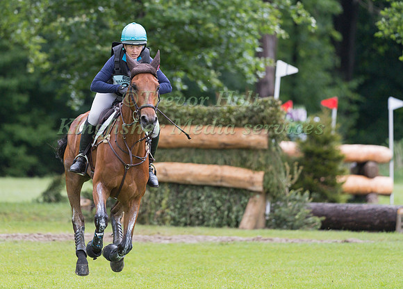SELINA MILNES (GBR) AND IRON IV