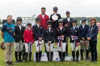 WINNERS PODIUM FOR THE CIC THREE STAR COMPETITION