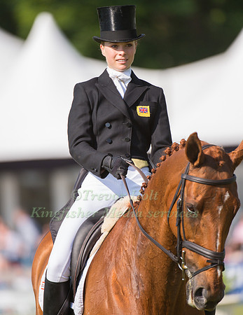 Sophie Beaty (GBR) riding Navigator