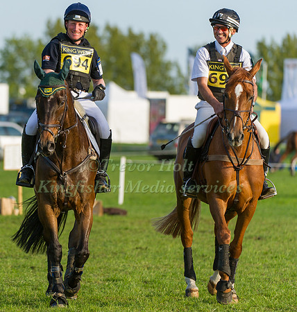 Oliver Townend and Andrew Nicholson