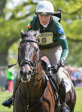 Aoife Clark (IRL) riding Vaguely North