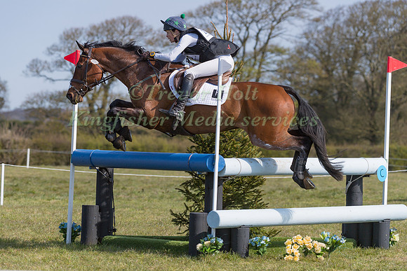 EDIE CAMPBELL RIDING FIREBALL F