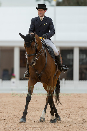 Jean Teulere (FRA) riding Matelot Du Grriding Val