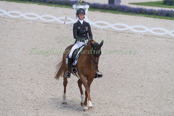 SANDRA AUFFARTH (GER) AND OPGUN LOUVO