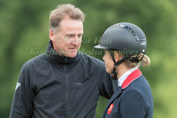 Horse & Hound photographer Peter Nixon and Izzy Taylor