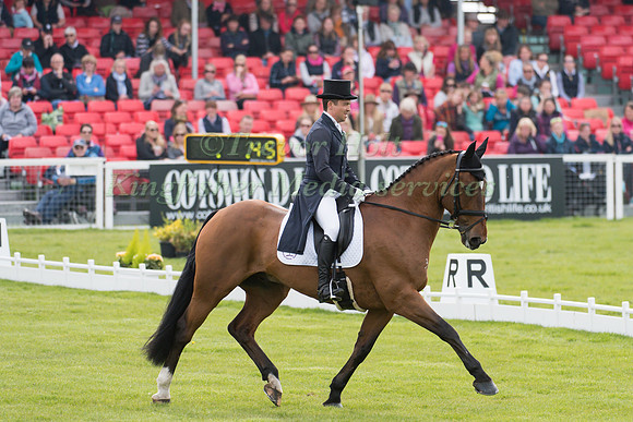 Ben Hobday  of Great Britain  riding Mulrys Error