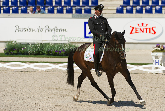 Stefano Brecciaroli and Apollo van de Wendi Kurt Hoeve