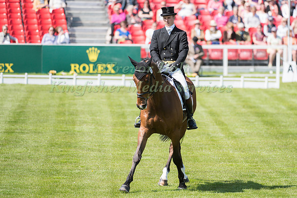 Tom Crisp of Great Britain  riding Coolys Luxury