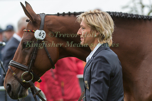 Ingrid Klimke of Germany with Horseware Hale-Bob
