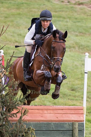 Rebecca  Howard (CAN) riding Riddle Master