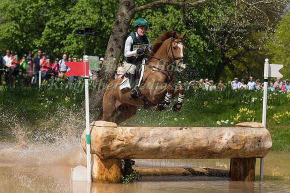 CLARE ABBOTT (IRL) RIDING  EURO PRINCE