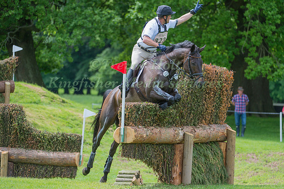 ANDREAS OSTHOLT (GER) RIDING SO IS ET TAKING PART IN THE CROSS COUNTRY PHASE OF THE CICO THREE STAR AT THE 2017 HOUGHTON INTERNATIONAL HORSE TRIALS