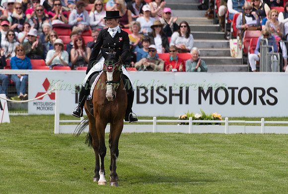 Hanne Wind Ramsgaard of Denmark riding Vestervangs Arami