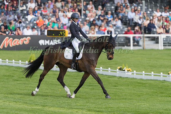 Alice Casburn (GBR) and Topspin