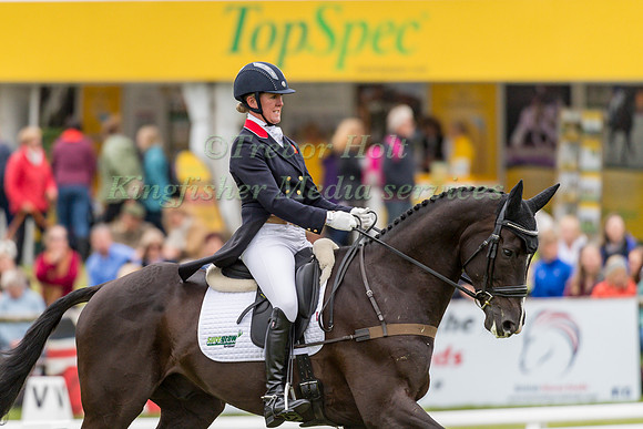 NICOLA WILSON (GBR) AND YACABO BK