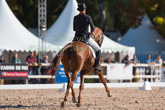Sara Bullimore of Great Britain riding Lilly Corinne