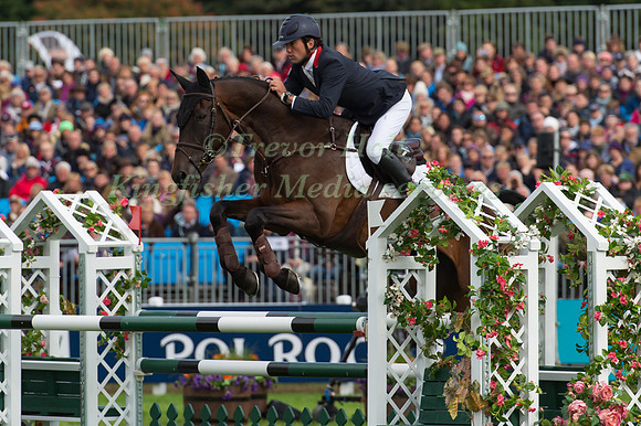 Mathieu Lemoine of France riding Bart L