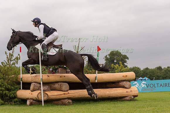 PAUL SIMS (GBR) AND CONTIKI TOO TAKING PART IN THE CROSS COUNTRY PHASE OF THE  CIC THREE STAR COMPETITION AT THE 2017 EQUI-TREK BRAMHAM INTERNATIONAL HORSE TRIALS