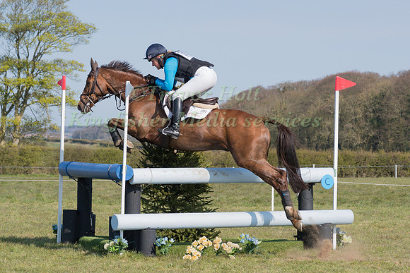 KRISTINA COOK RIDING BILLY THE RED
