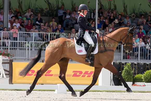 ROSALIND CANTER (GBR) AND ZENSHERA