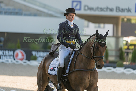 KATJA WEIMANN (AUS) AND BP COSMOPOLITAN
