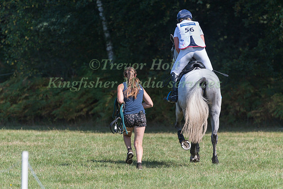 Kitty King (GBR) and Vendredi Biats