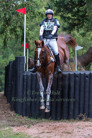 Sophie Van der Merwe of Great Britain riding  OBOS CLARE