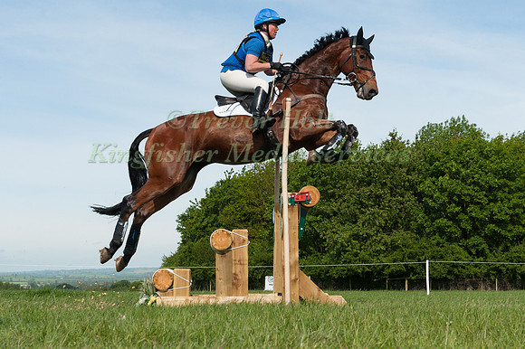 EMILIE CHANDLER  RIDING DENVER VI COMPETING IN THE CROSS COUNTRY PHASE OF THE  INTERMEDIATE  COMPETITION AT THE  2017 ROCKINGHAM CASTLE INTERNATIONAL HORSE TRIAL.