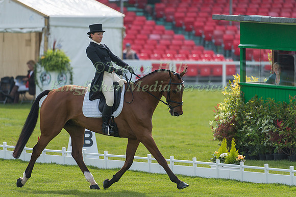 Alice Dunsdon  of Great Britain  riding Fernhill Present