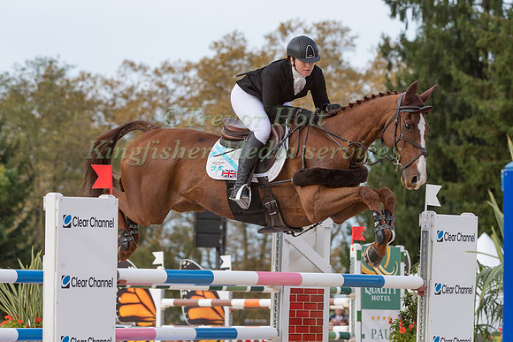 CHARLOTTE EAST (GBR) AND KING ALBERT